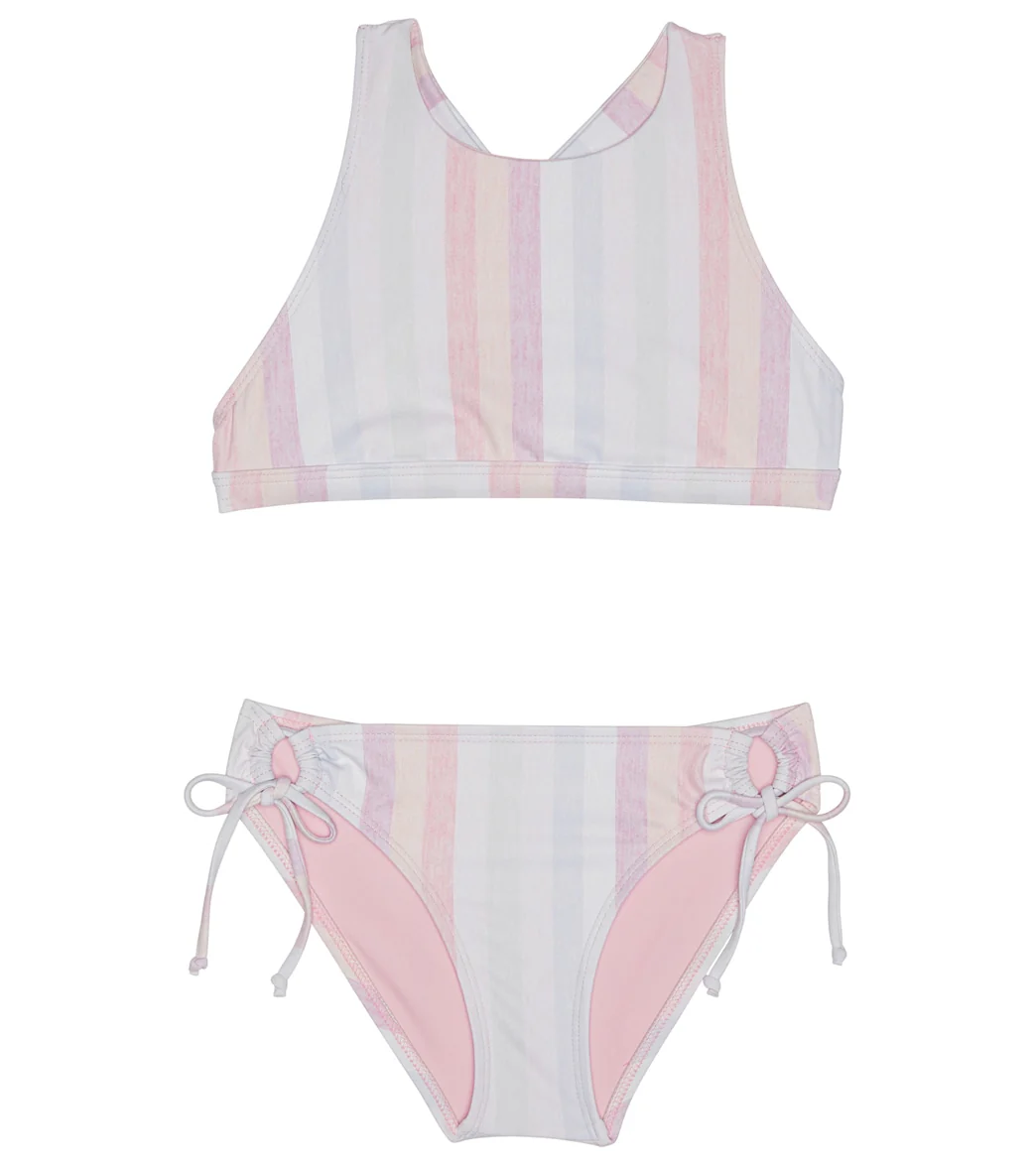 Splendid Girls' Heather Ombre Two Piece Bikini Set (Big Kid) - Image 4