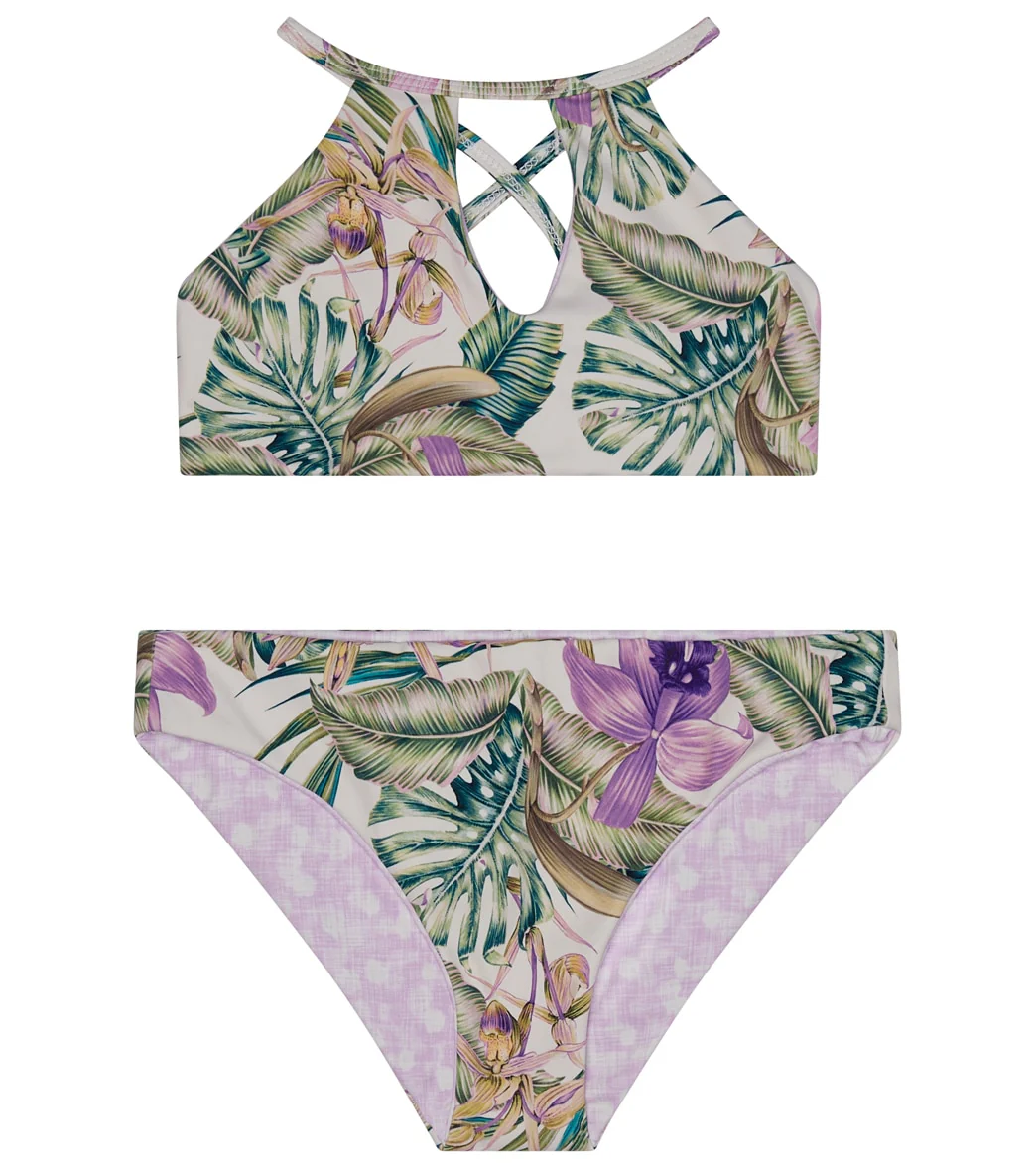 Splendid Girls' Panama Garden Reversible Two Piece Bikini Set (Big Kid) - Image 7