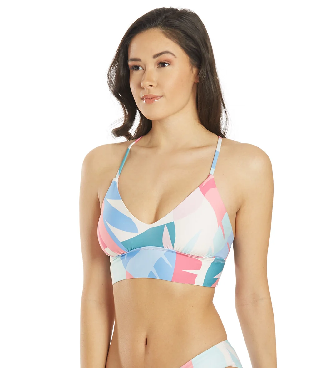 Splendid Women's Mosaic Palm Crop Bikini Top - Image 5