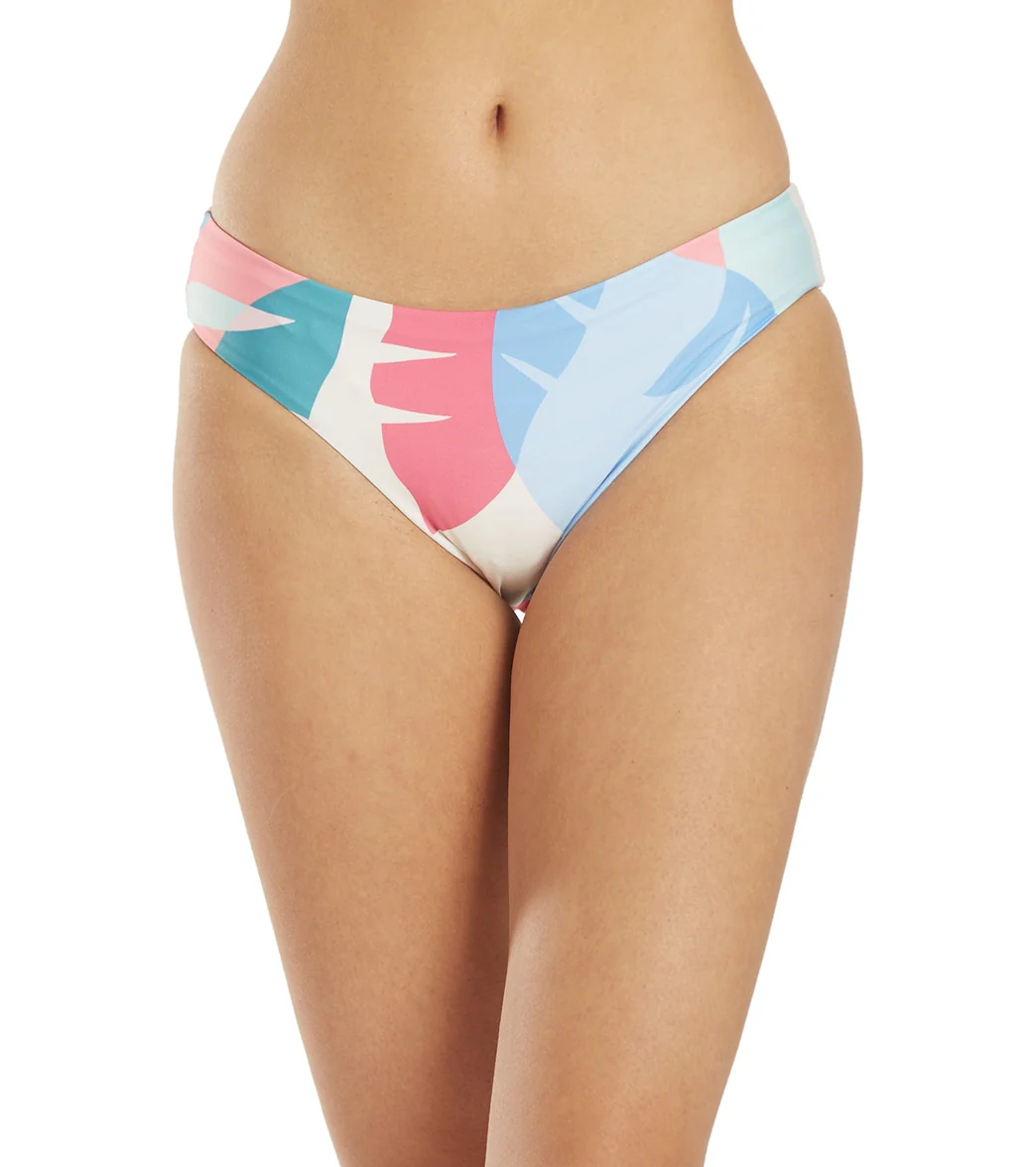 Splendid Women's Mosaic Palm Reversible Retro Bikini Bottom - Image 9