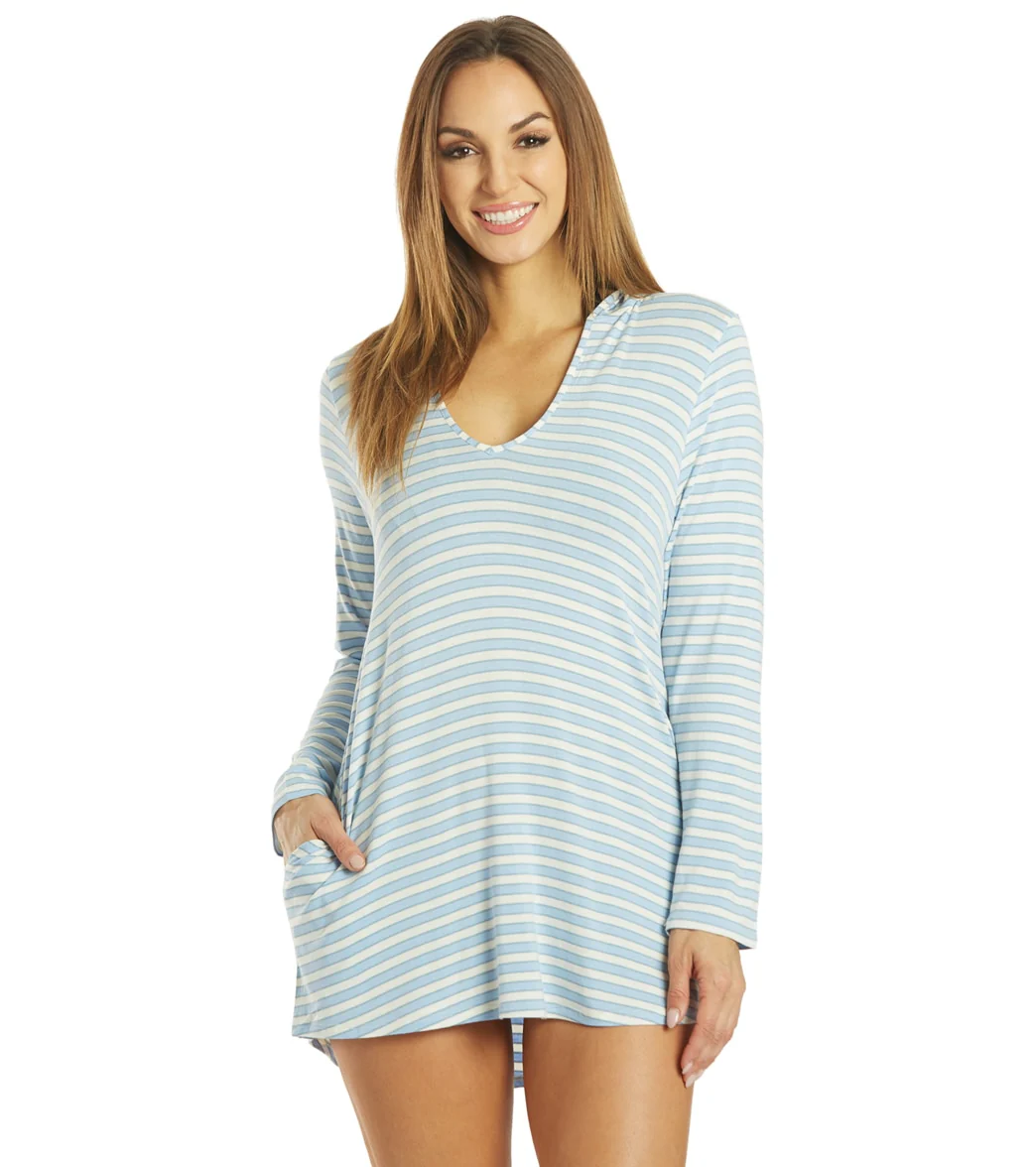 Splendid Women's Parallels Hoodie Tunic - Image 7