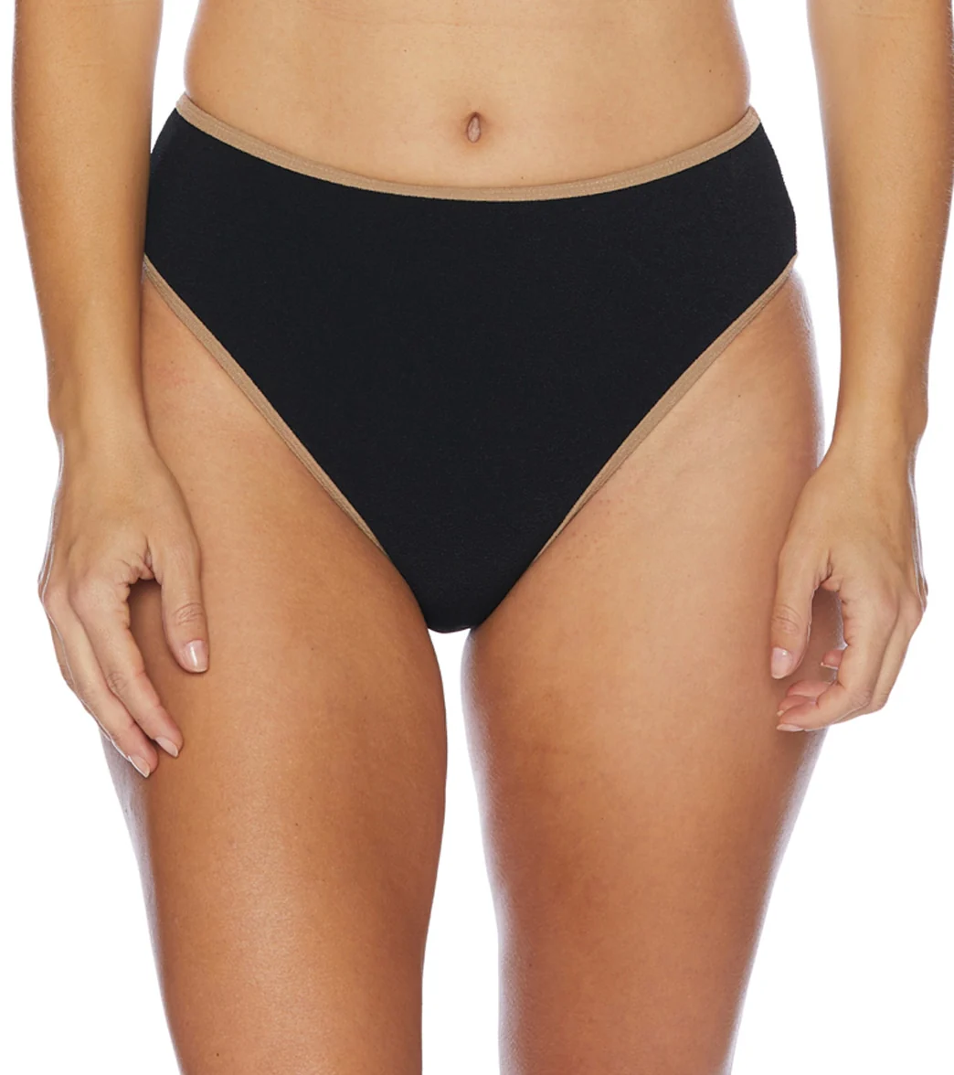 Splendid Women's Tactile High Waist Bikini Bottom
