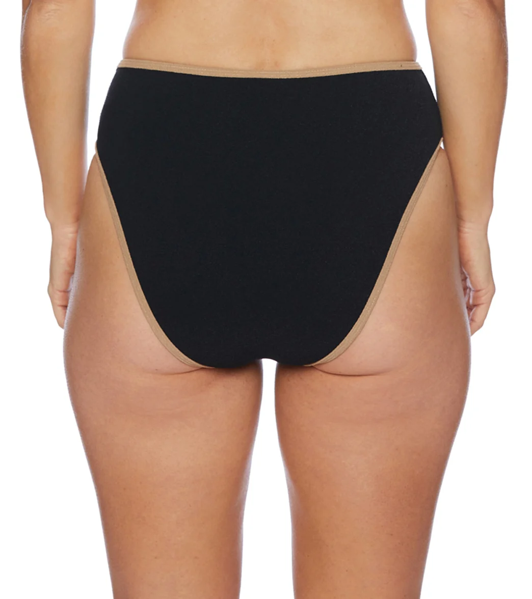 Splendid Women's Tactile High Waist Bikini Bottom - Image 3
