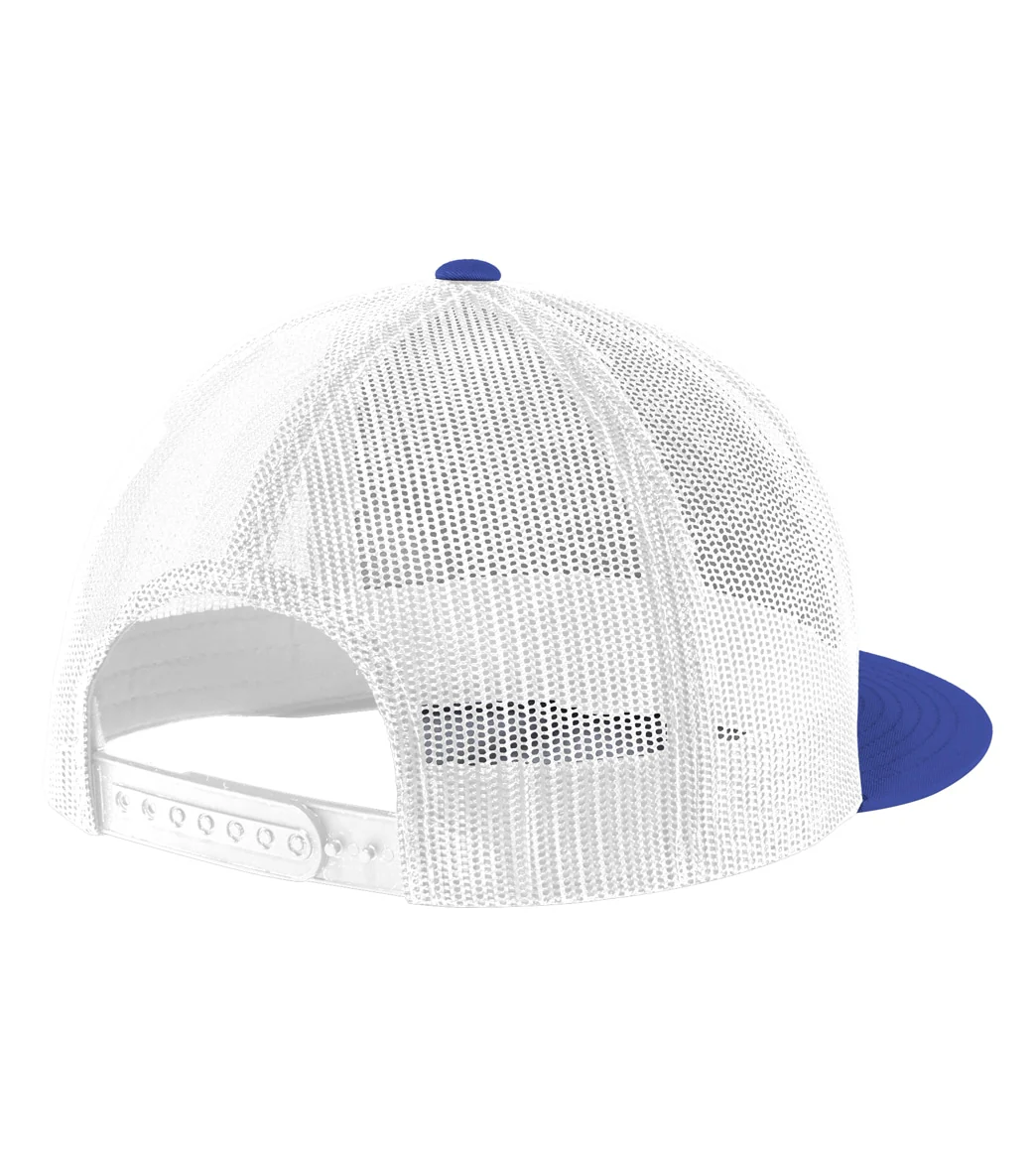 Sport-Tek Flat Bill Trucker Hat - Image 8