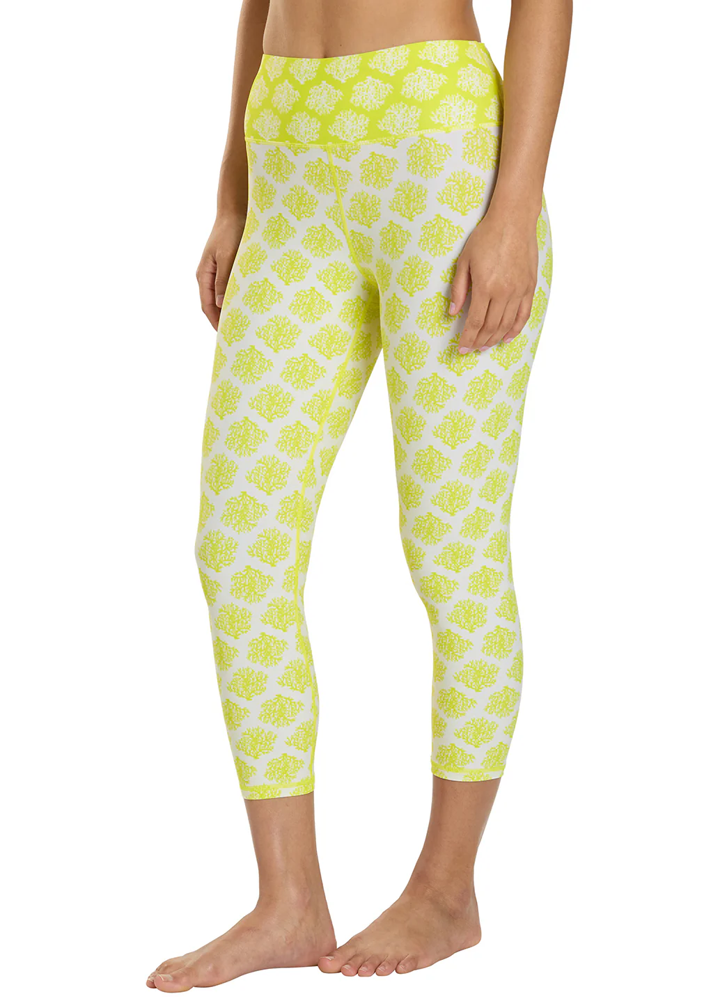 Sporti Active Coral Bloom Swim Capri Legging - Image 6