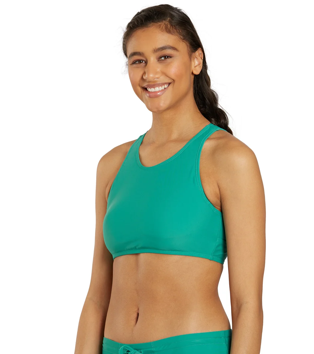 Sporti Active High Neck Crop Bikini Top - Image 15