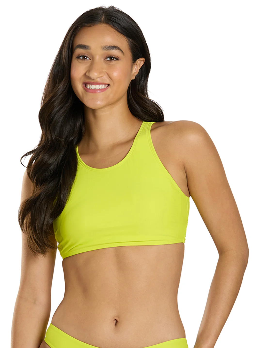 Sporti Active High Neck Crop Bikini Top - Image 39