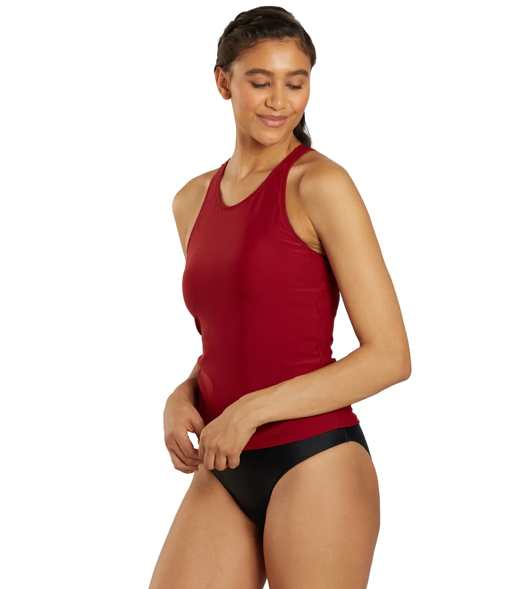 Sporti Active High Neck Tankini Top - Image 3