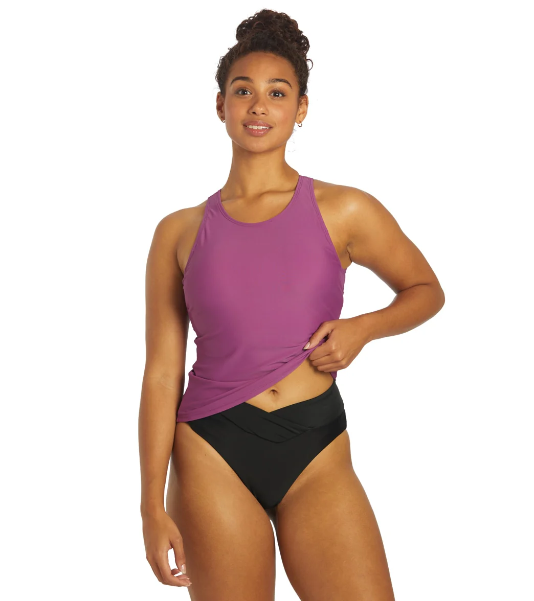Sporti Active High Neck Tankini Top - Image 43