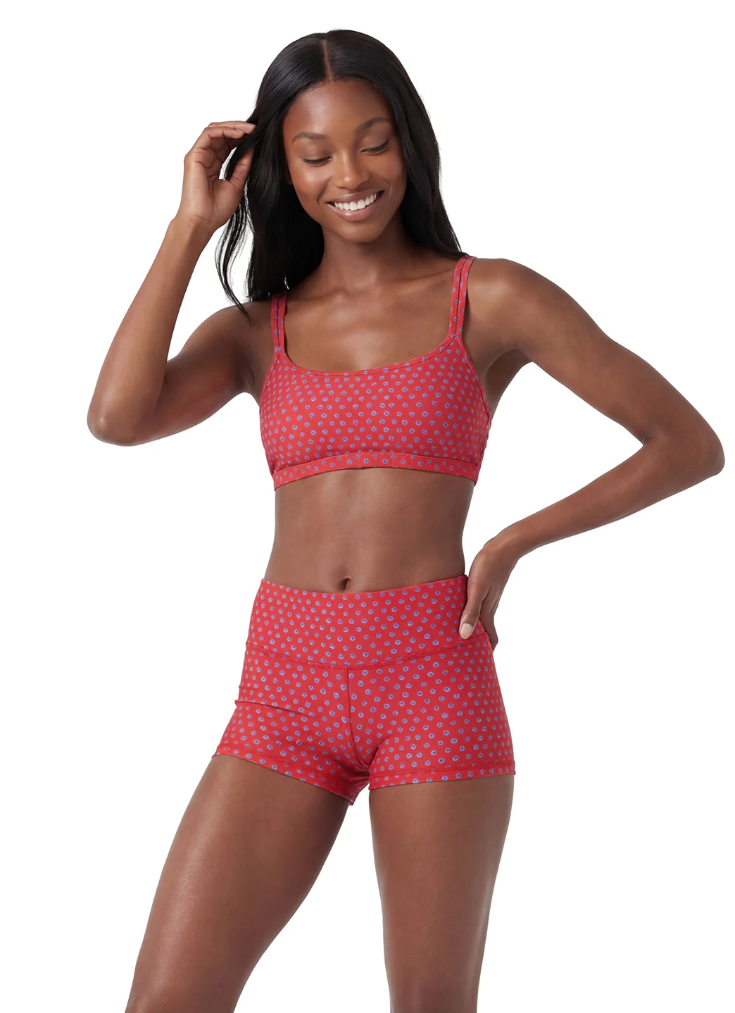 Sporti Active Tidal Dots 2.25" inseam Boyshort - Image 6