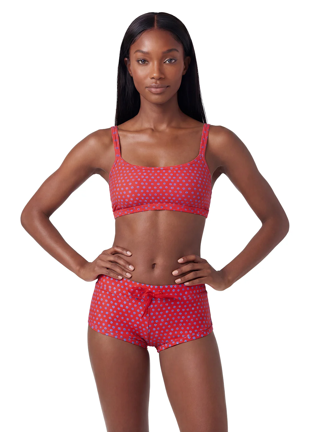 Sporti Active Tidal Dots Cheeky Boyshort Swim Bottom - Image 4