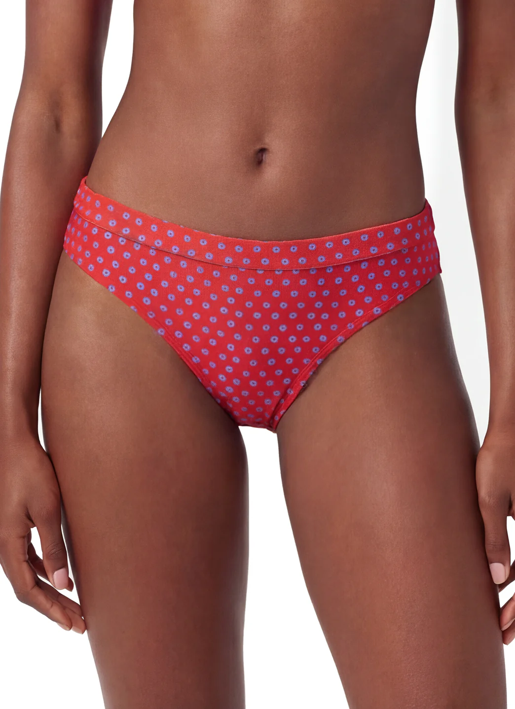 Sporti Active Tidal Dots Hipster Workout Bikini Swim Bottom - Image 3