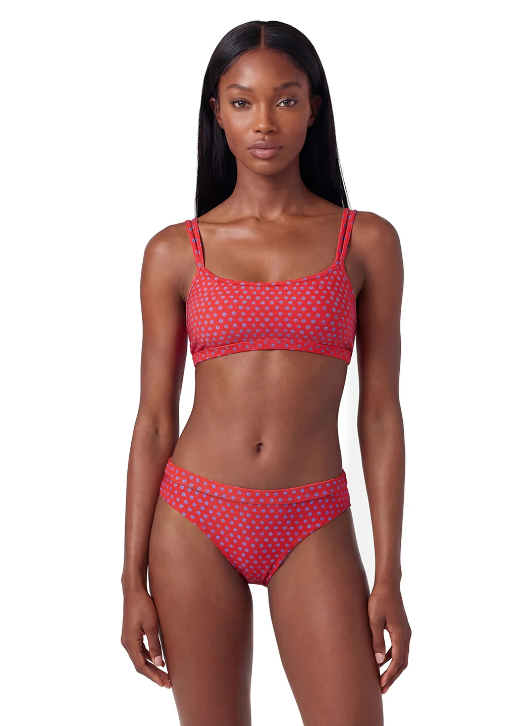 Sporti Active Tidal Dots Hipster Workout Bikini Swim Bottom - Image 6