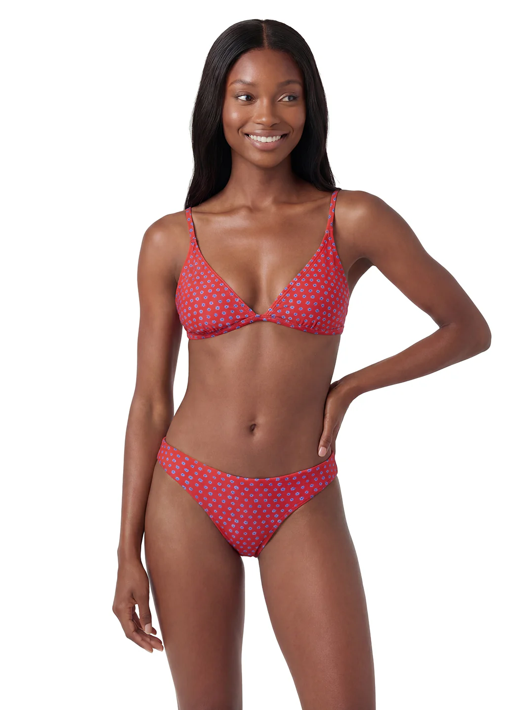 Sporti Active Tidal Dots Tie Back Bikini Top - Image 6
