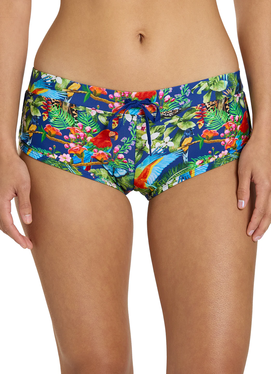 Sporti Active Tropical Oasis Cheeky Boyshort Swim Bottom - Image 2