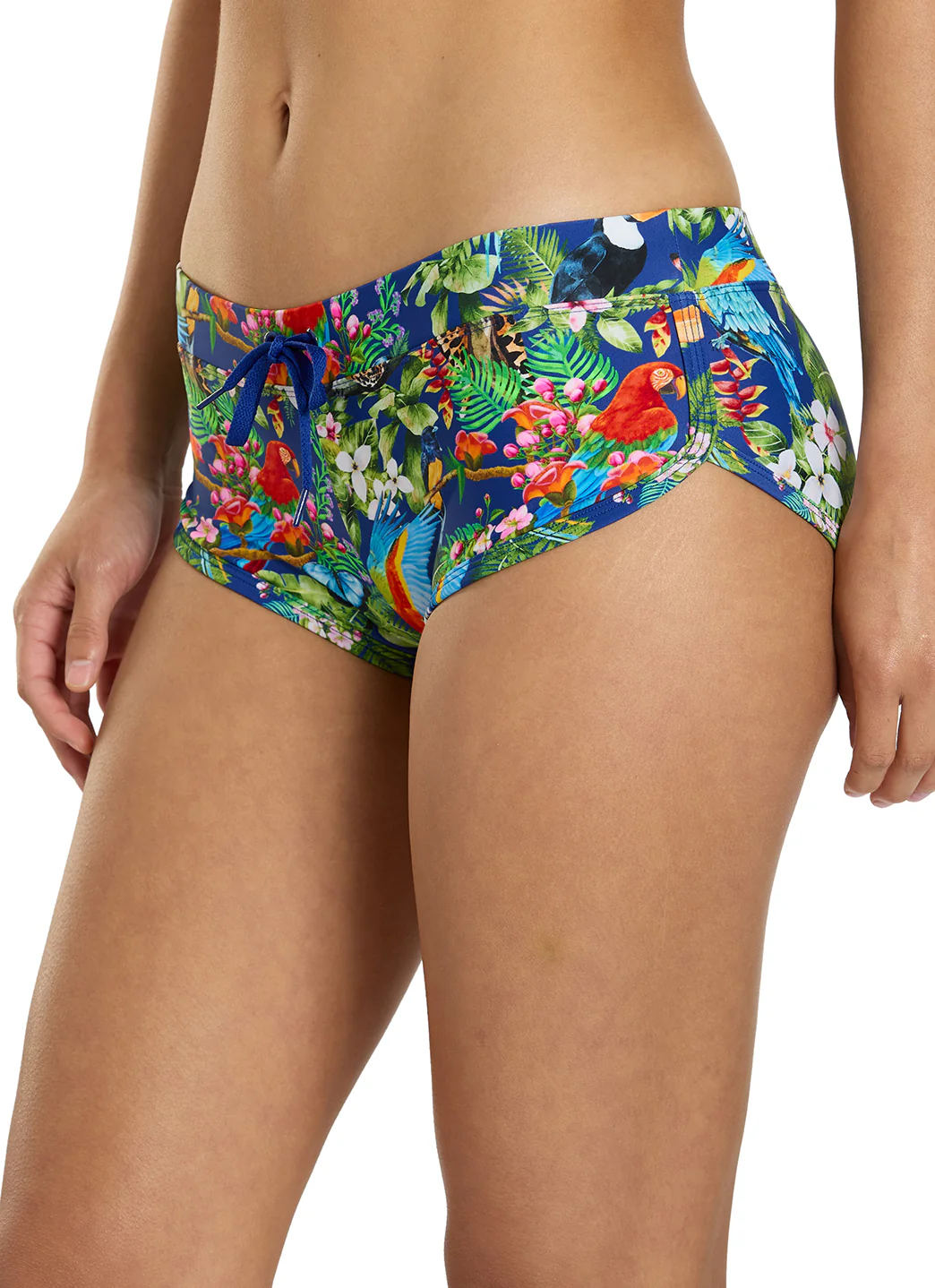 Sporti Active Tropical Oasis Cheeky Boyshort Swim Bottom - Image 7