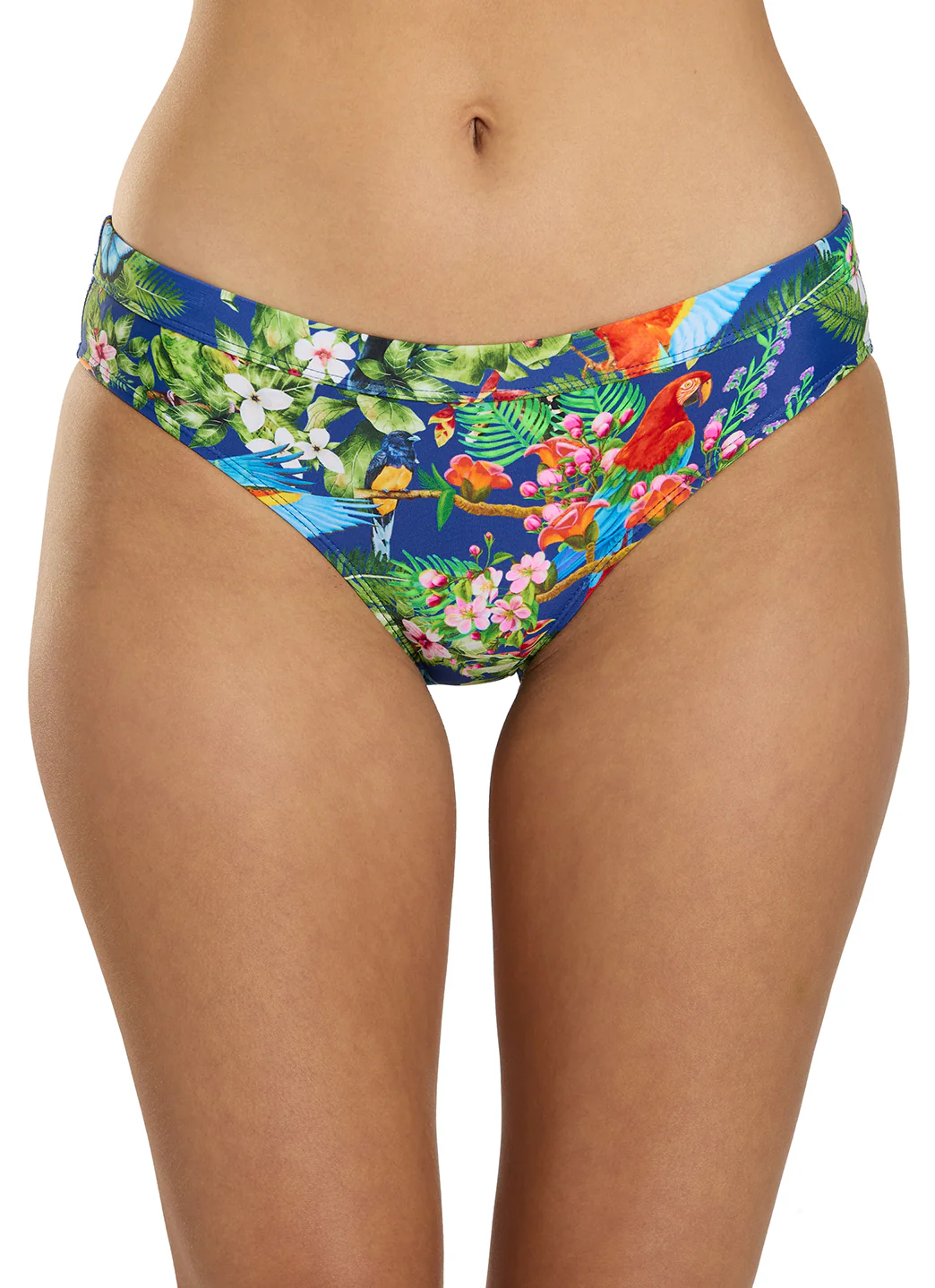 Sporti Active Tropical Oasis Hipster Workout Bikini Swim Bottom - Image 2
