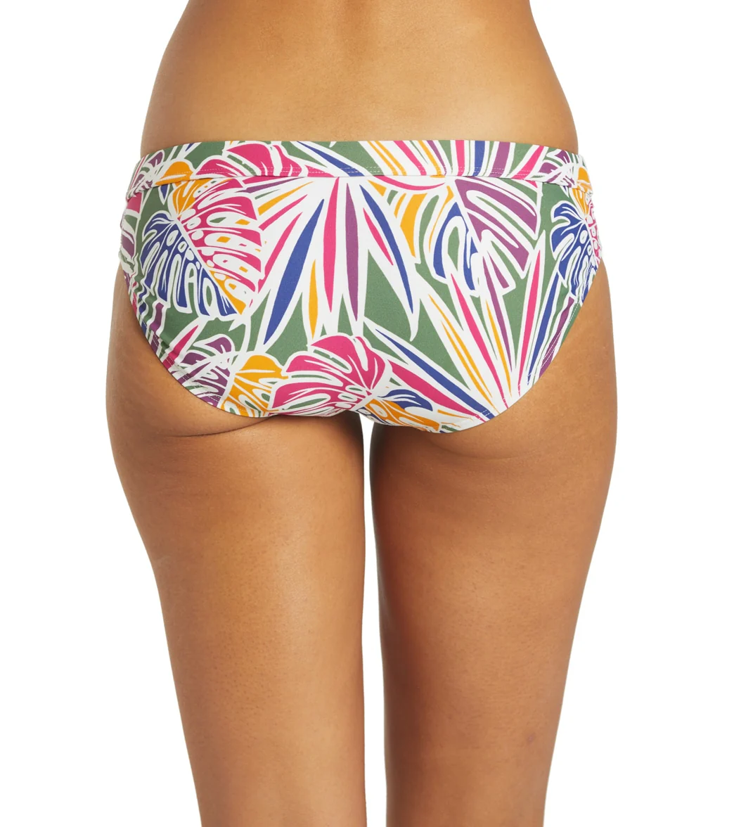 Sporti Active Tropical Palm Hipster Workout Bikini Swim Bottom - Image 3
