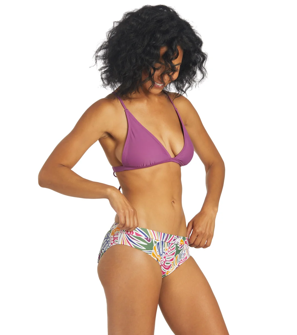 Sporti Active Tropical Palm Hipster Workout Bikini Swim Bottom - Image 4