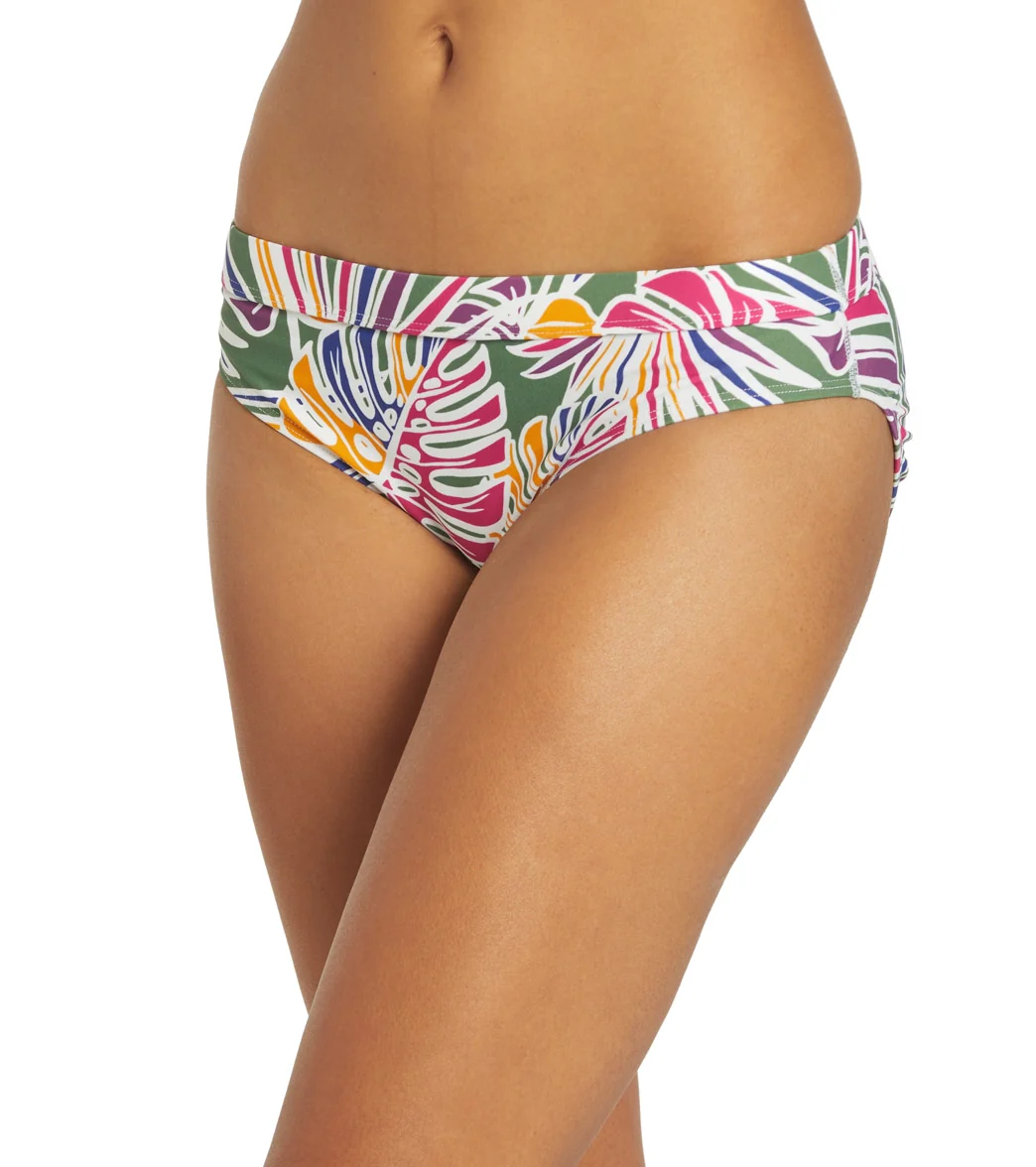 Sporti Active Tropical Palm Hipster Workout Bikini Swim Bottom - Image 7