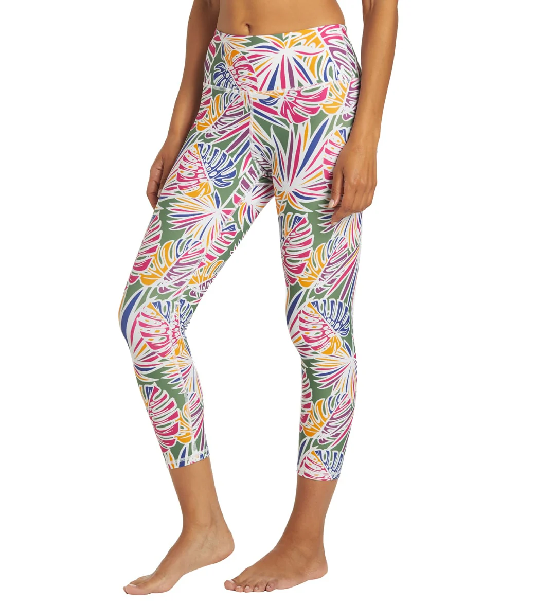 Sporti Active Tropical Palm Swim Capri Legging - Image 5