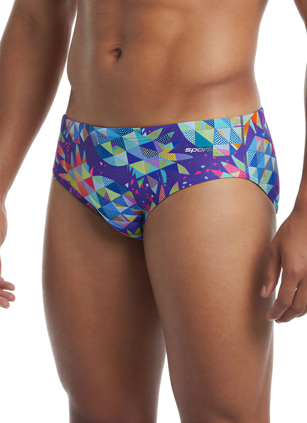 Sporti Aloha Mosaic Brief Swimsuit (26-40) - Image 10