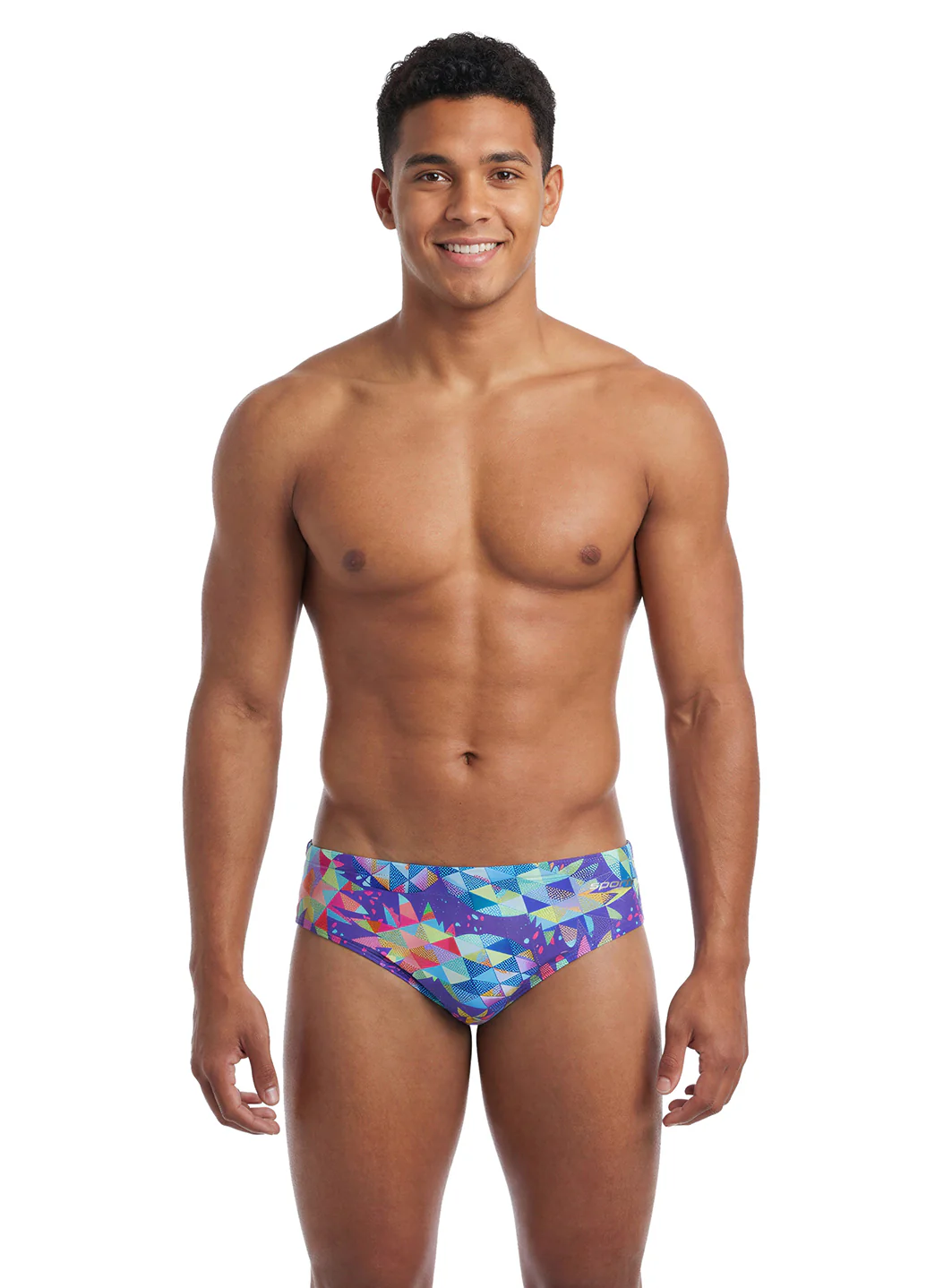 Sporti Aloha Mosaic Brief Swimsuit (26-40) - Image 2