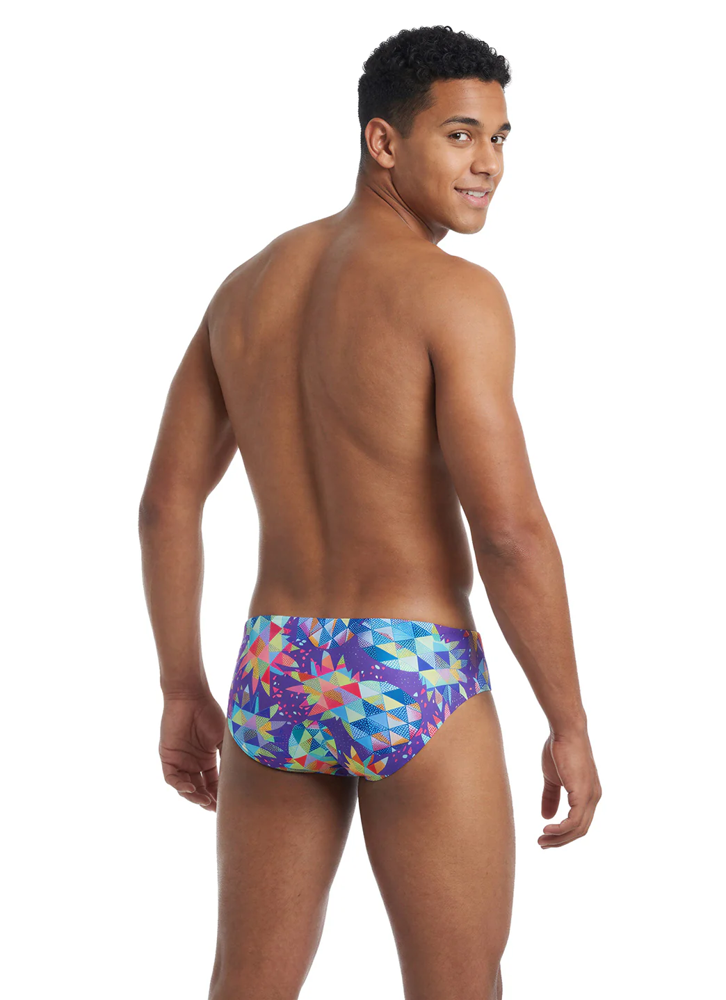 Sporti Aloha Mosaic Brief Swimsuit (26-40) - Image 5