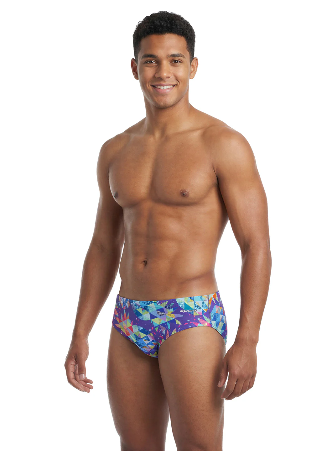 Sporti Aloha Mosaic Brief Swimsuit (26-40) - Image 6