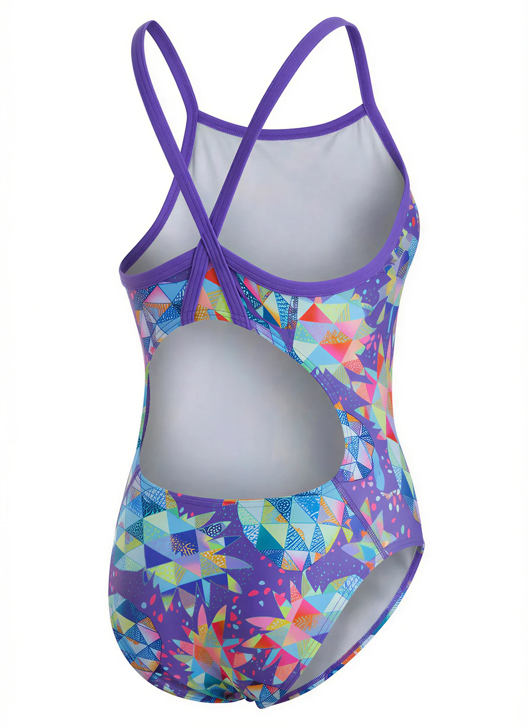 Sporti Aloha Mosaic Thin Strap One Piece Swimsuit (22-44) - Image 8