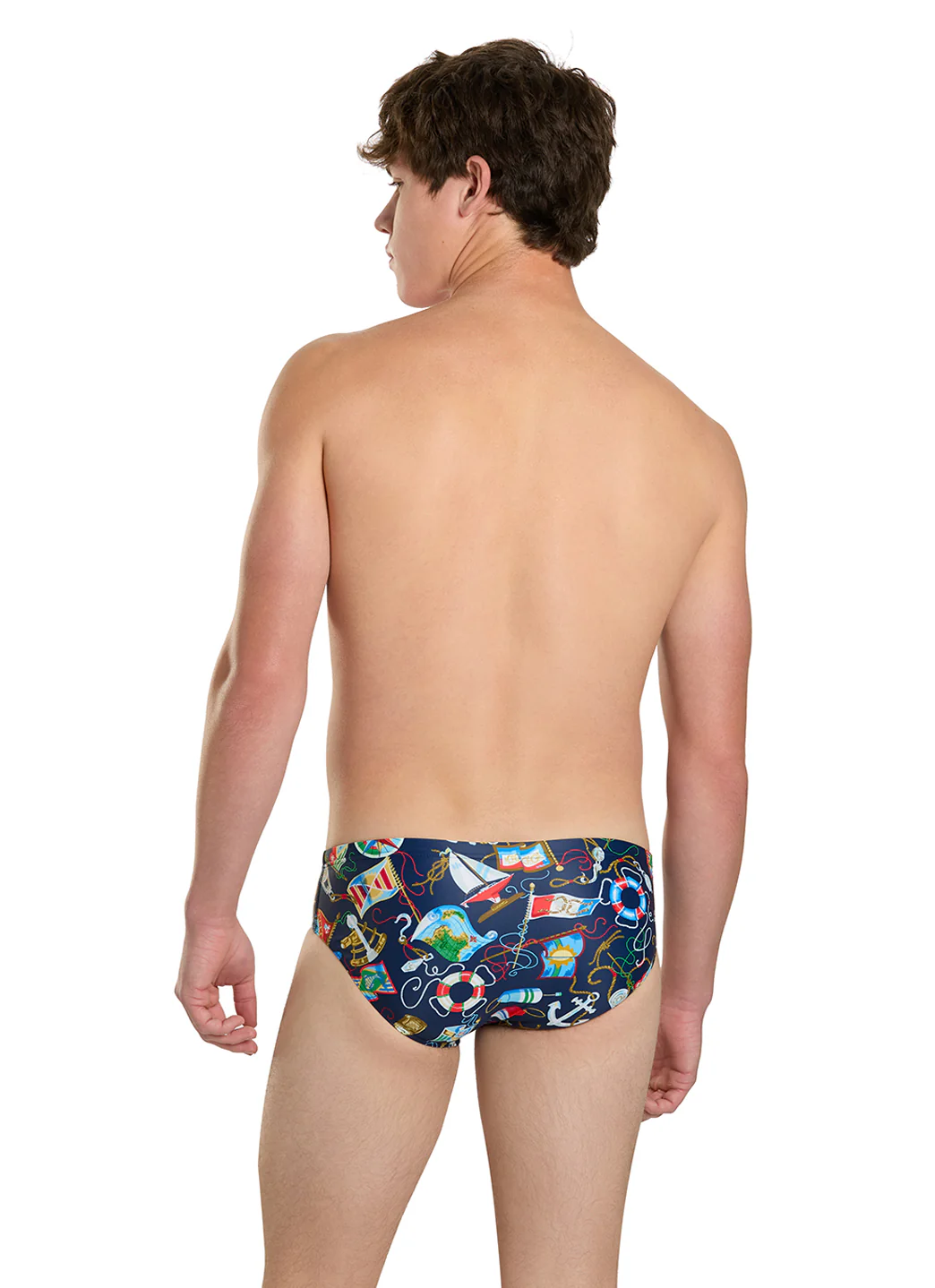 Sporti Anchors Away Brief Swimsuit (26-40) - Image 5