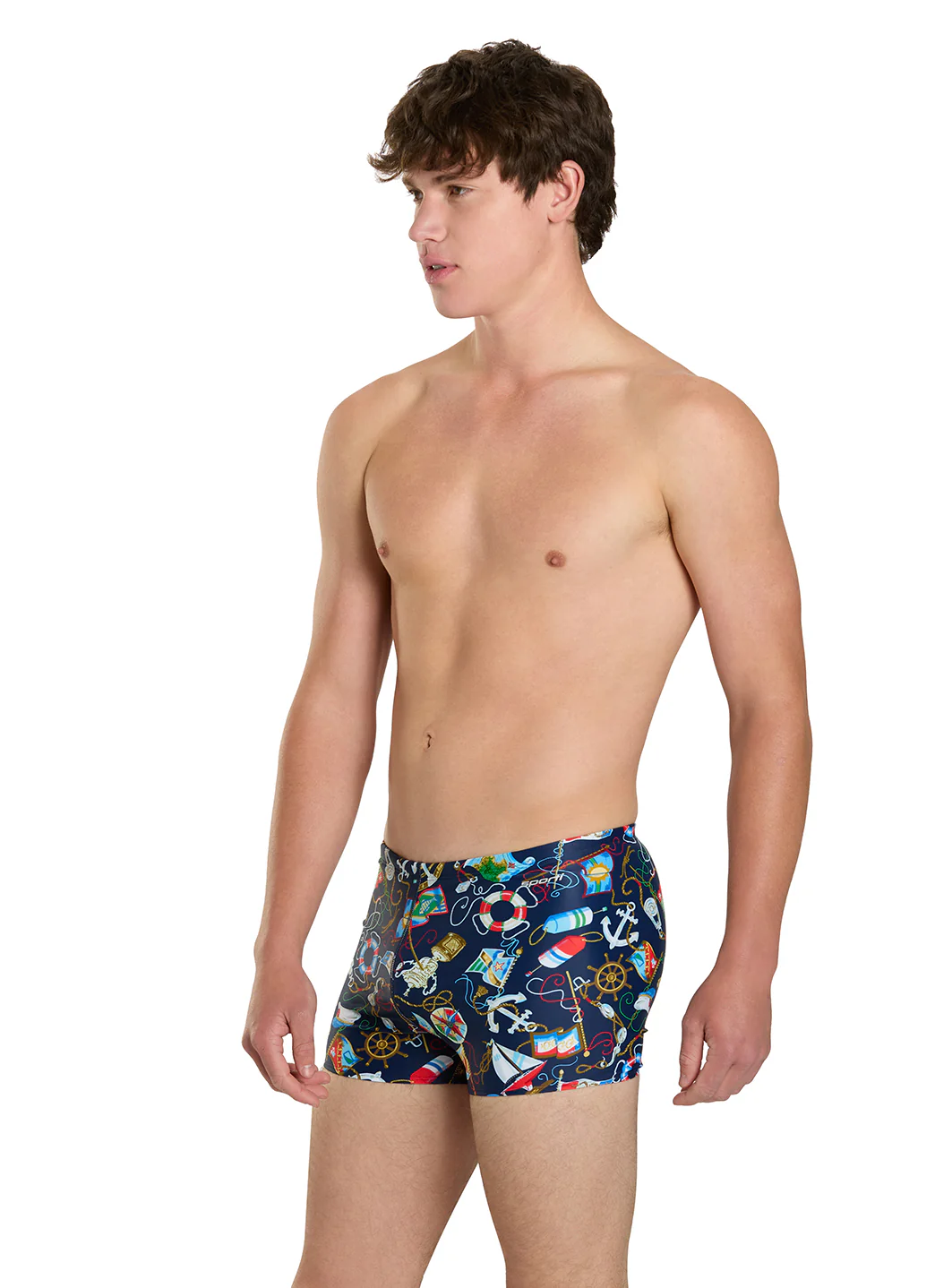 Sporti Anchors Away Square Leg Swimsuit (26-40) - Image 5
