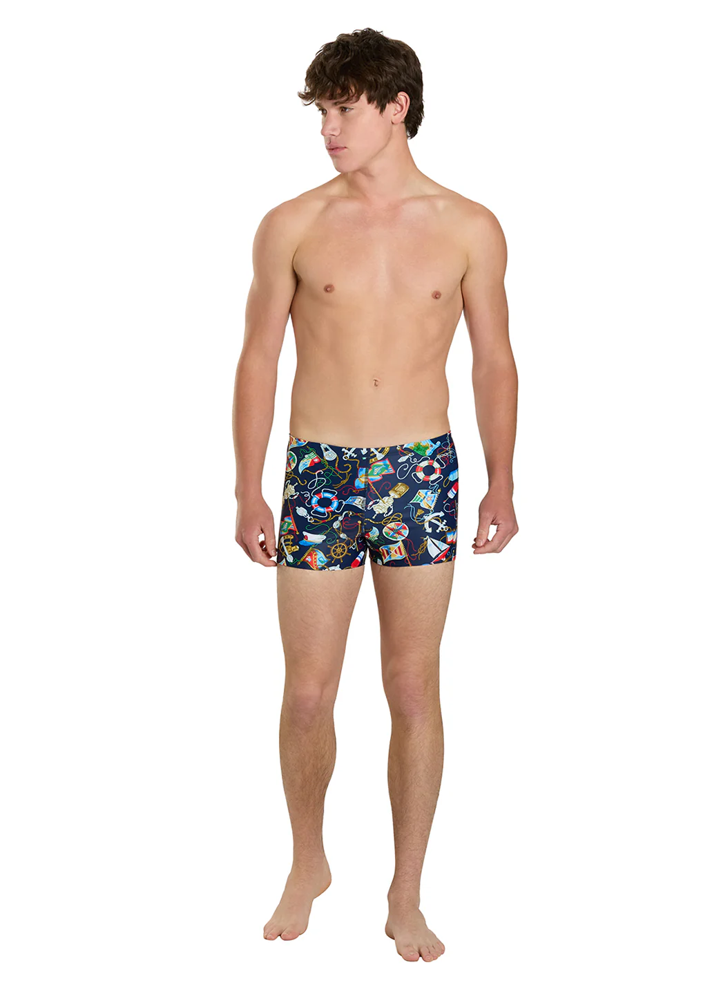 Sporti Anchors Away Square Leg Swimsuit (26-40) - Image 7