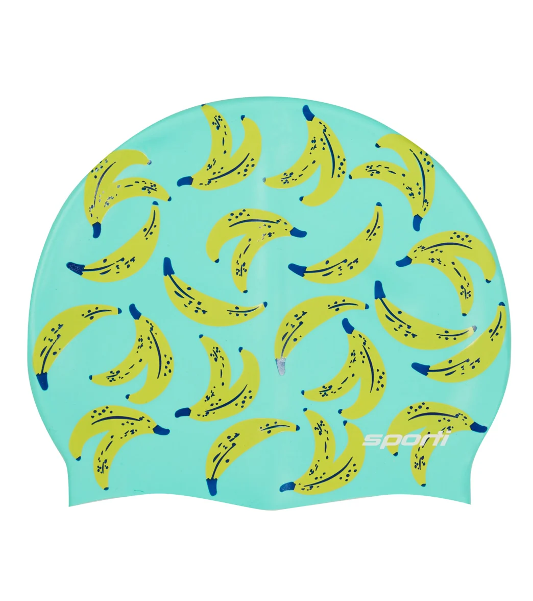 Sporti Banana Silicone Swim Cap - Image 4