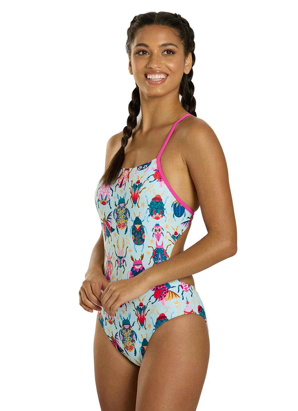 Sporti Beetle Brights Micro Back One Piece Swimsuit (26-40) - Image 5