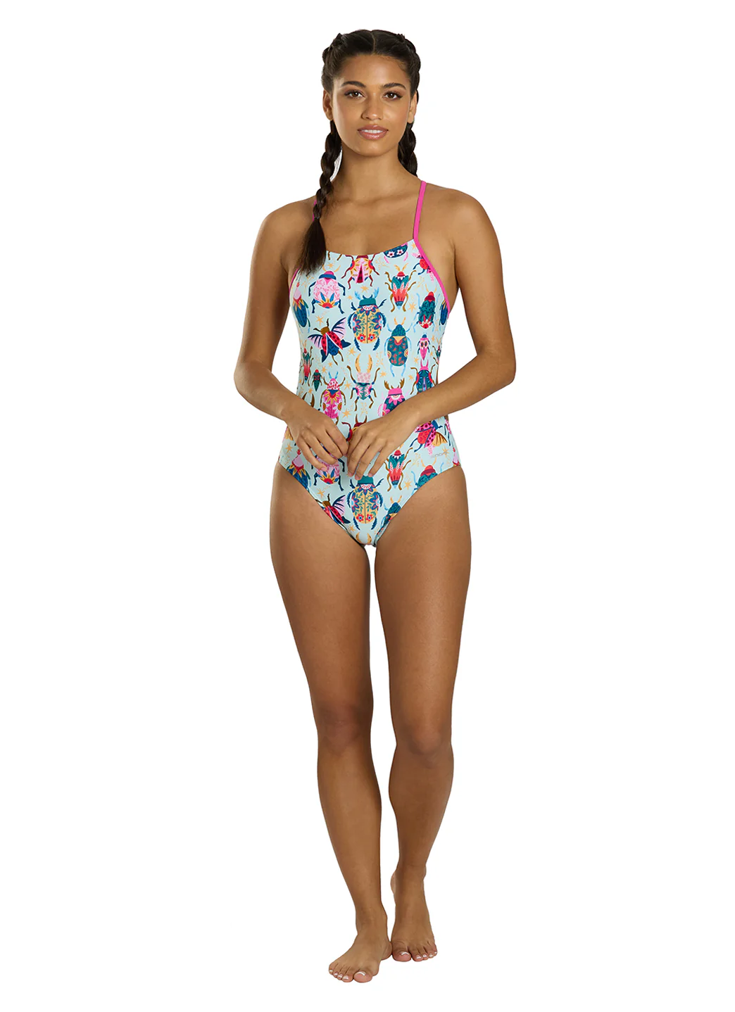 Sporti Beetle Brights Micro Back One Piece Swimsuit (26-40) - Image 7