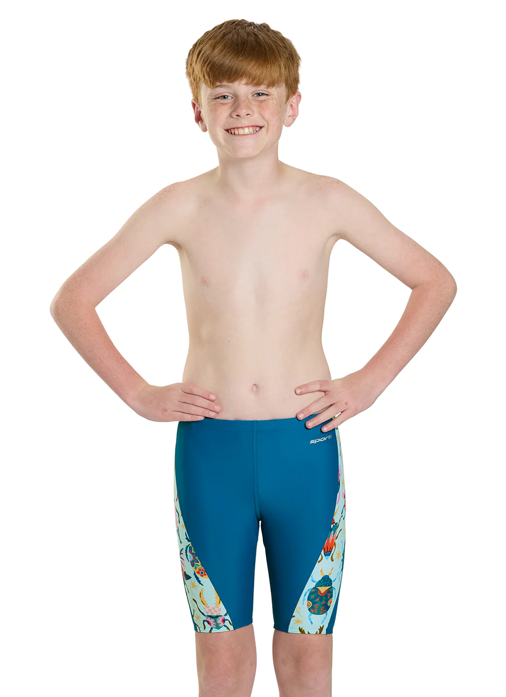 Sporti Beetle Brights Splice Jammer Swimsuit (22-44) - Image 13