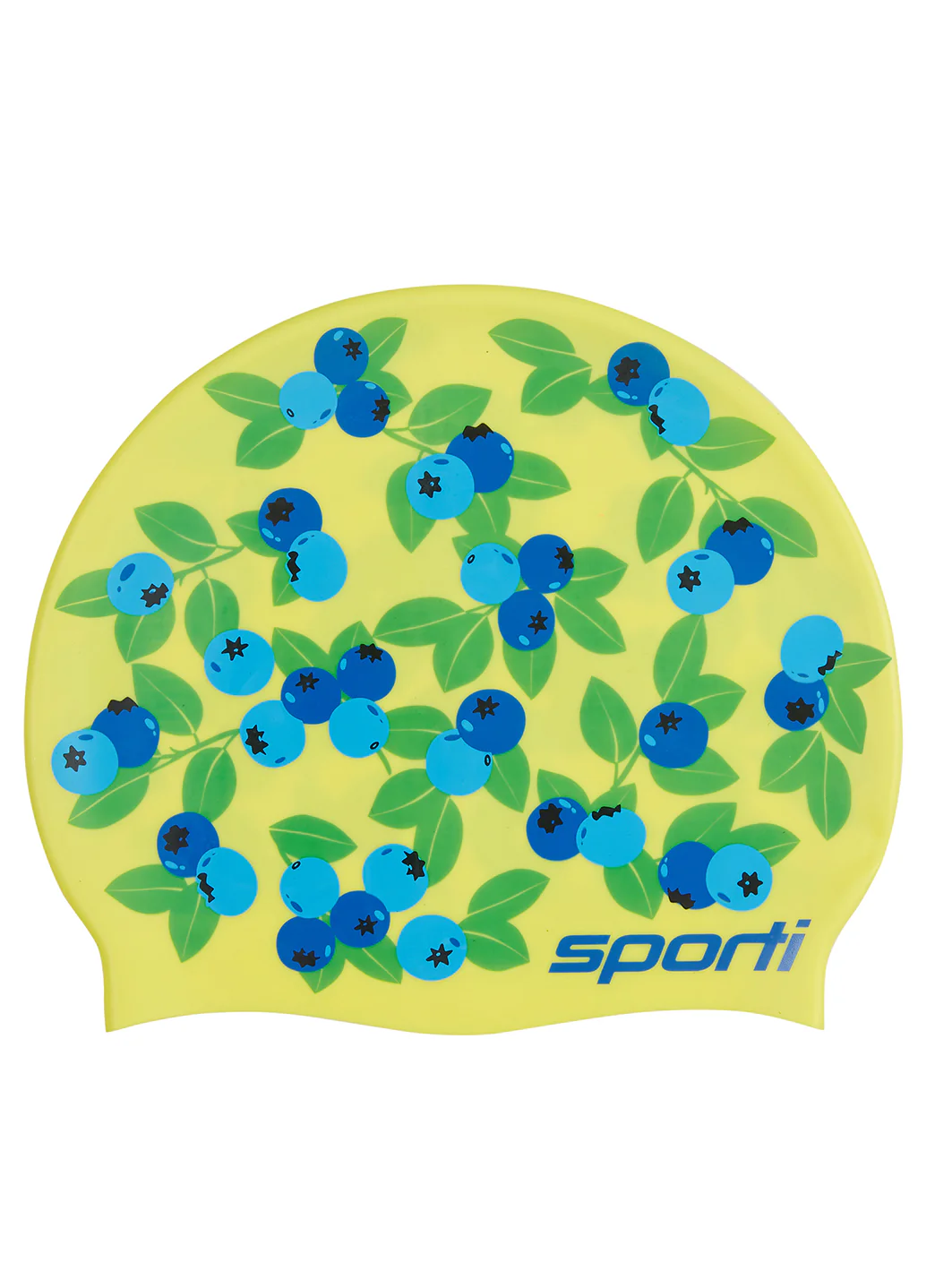 Sporti Blueberries Silicone Swim Cap - Image 4