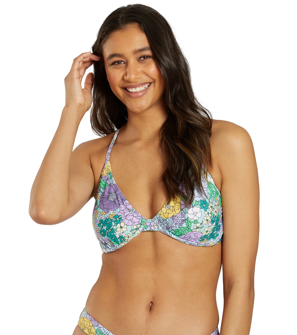 Sporti Bondi Floral Underwire Bikini Top (D/DD/E/F) - Image 11