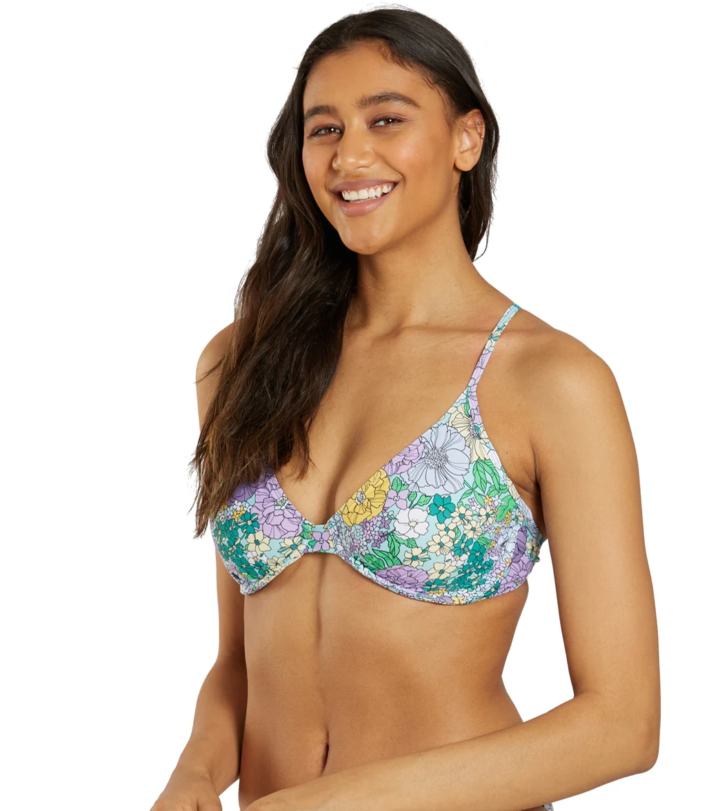 Sporti Bondi Floral Underwire Bikini Top (D/DD/E/F) - Image 2