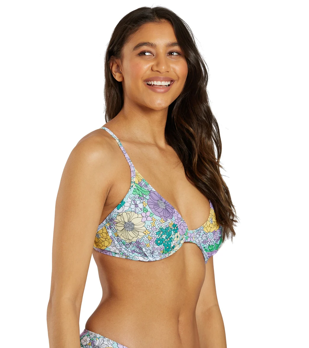 Sporti Bondi Floral Underwire Bikini Top (D/DD/E/F) - Image 3