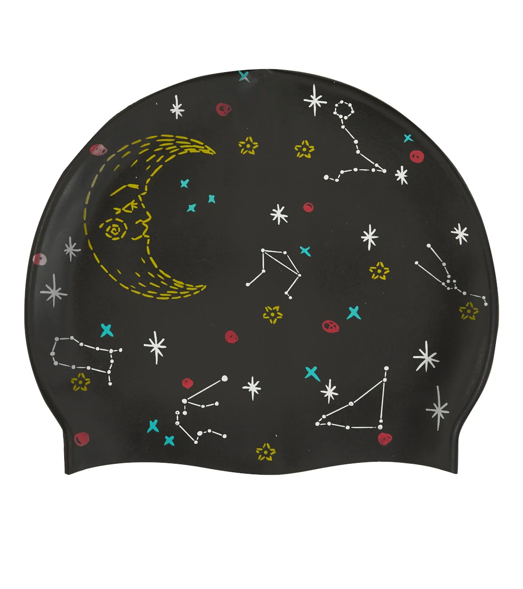 Sporti Celestial Silicone Swim Cap - Image 3