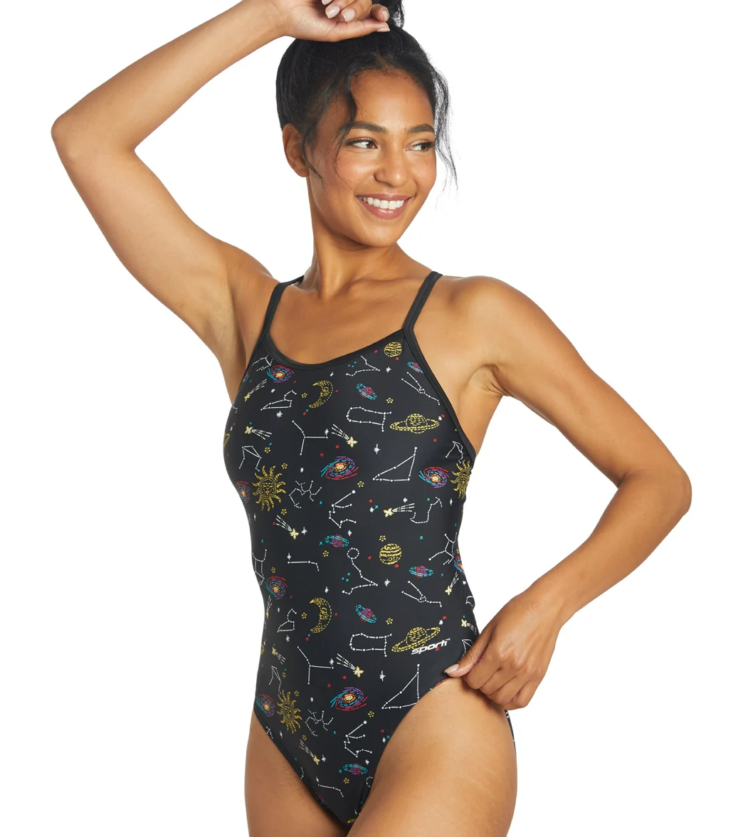Sporti Celestial Thin Strap One Piece Swimsuit - Image 5