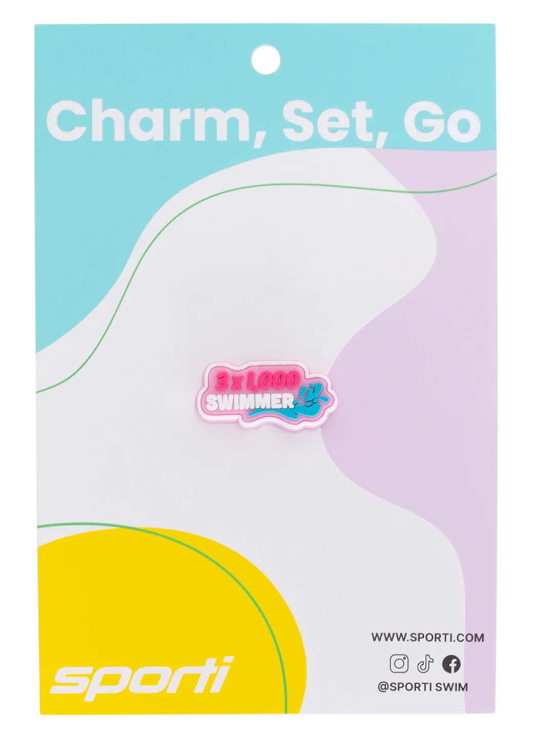 Sporti Charm Set Go 3 X 1000 Swimmer - Image 6