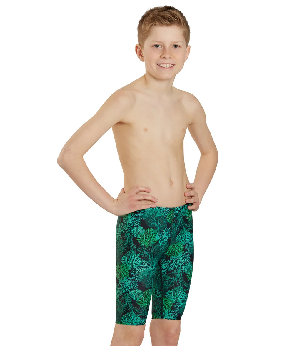 Sporti Coral Reef Jammer Swimsuit Youth (22 - 28) - Image 32