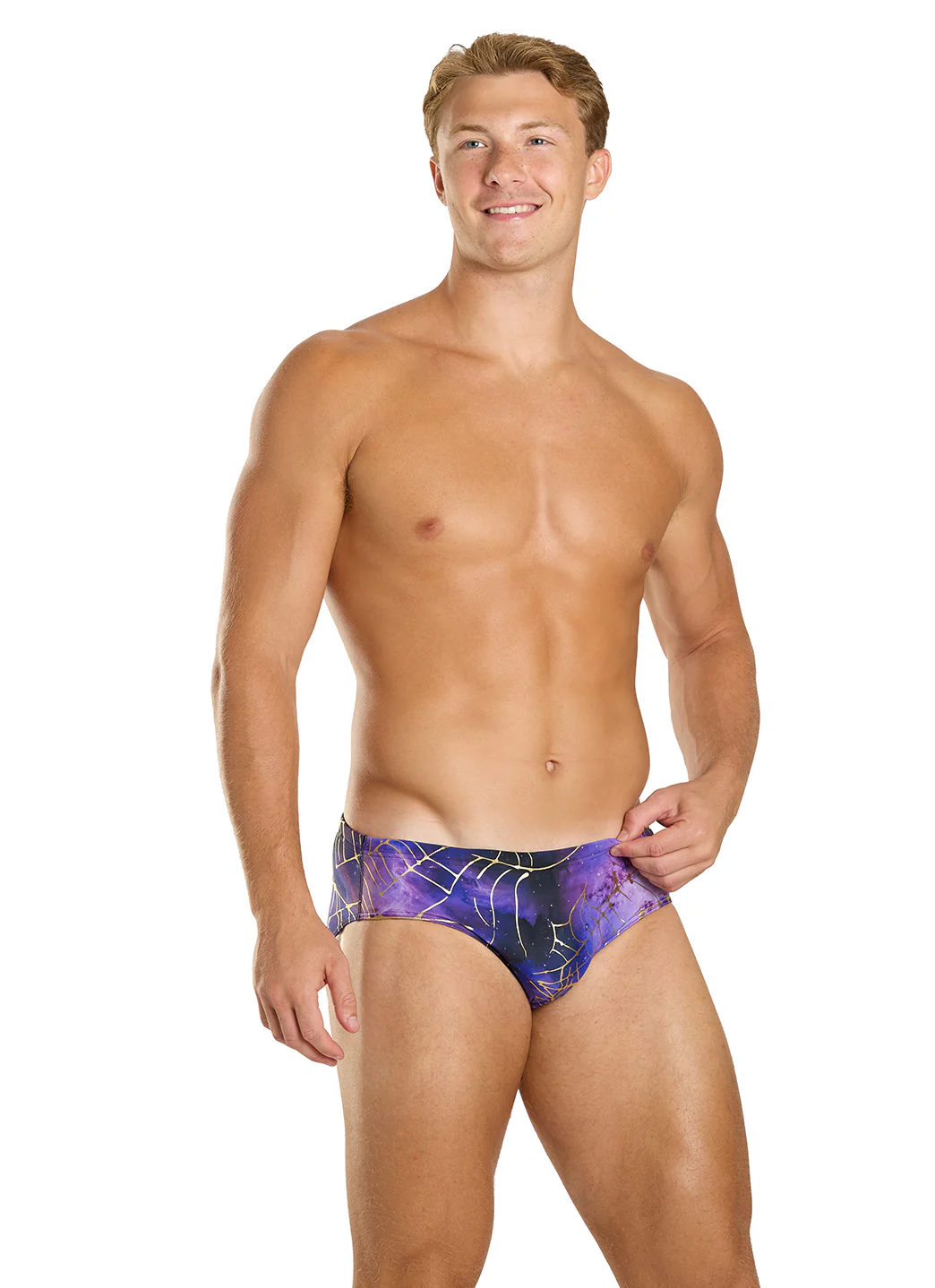 Sporti Cosmic Web Brief Swimsuit (26-40) - Image 4