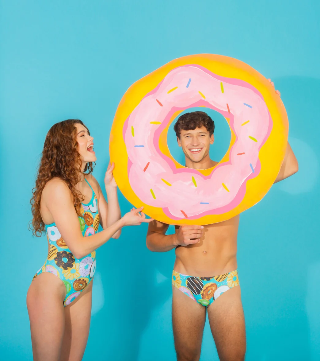 Sporti Donut Dreams Thin Strap One Piece Swimsuit (22-40) - Image 11