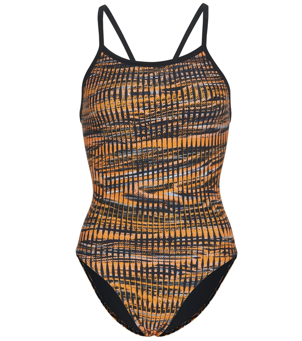 Sporti Drift Thin Strap One Piece Swimsuit Youth (22-28) - Image 3