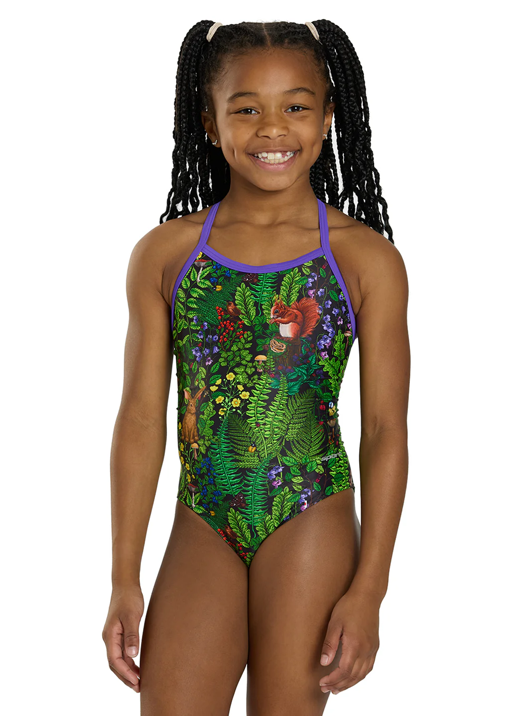 Sporti Forest Hideaway Thin Strap One Piece Swimsuit (22-44) - Image 9