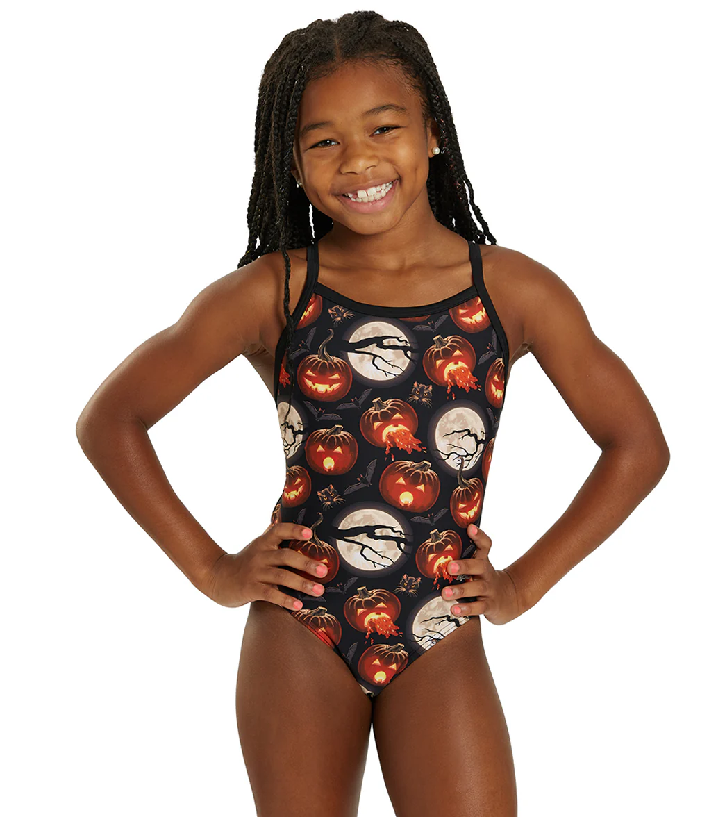 Sporti Fright Night Thin Strap One Piece Swimsuit (22-44) - Image 8
